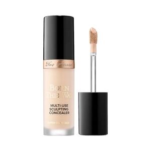 TOO FACED Super Coverage Concealer "Snow" .45 fl oz NEW
